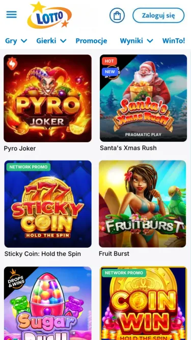 LOTTO Zdrapki Screenshot